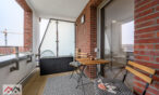 Private balcony with seating