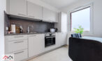 Fully equipped modern kitchen with appliances
