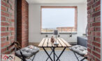Private balcony with seating