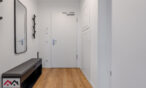 Hallway with sleek design